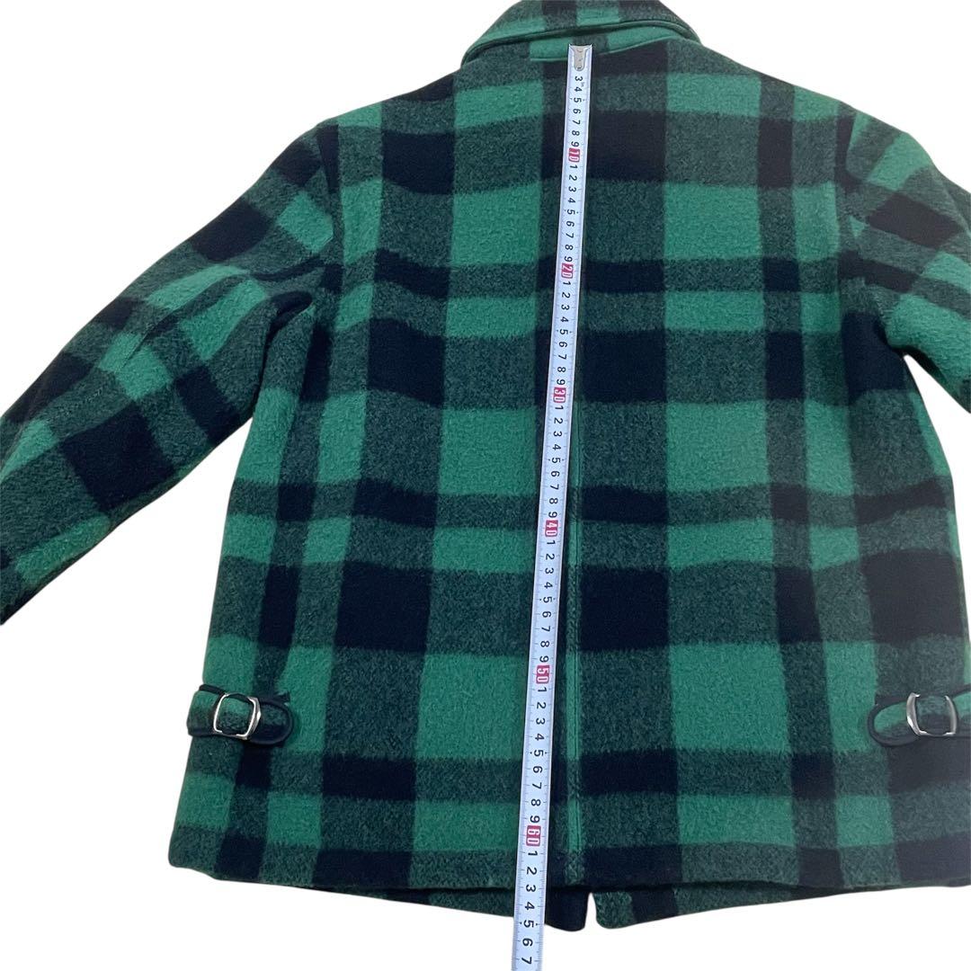 【良好】クーティーcootie バッファローチェック　メルトンCPOジャケットM