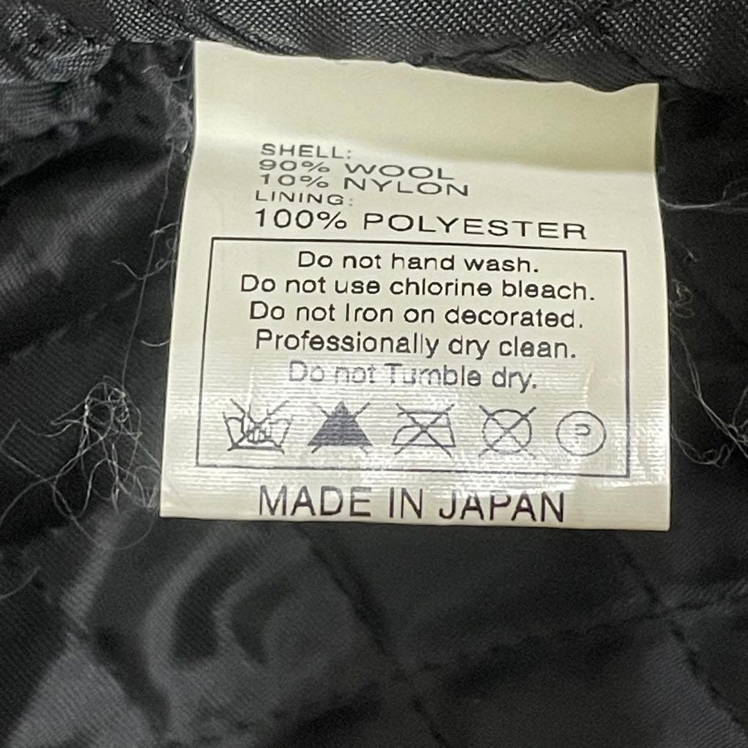 【良好】クーティーcootie バッファローチェック　メルトンCPOジャケットM