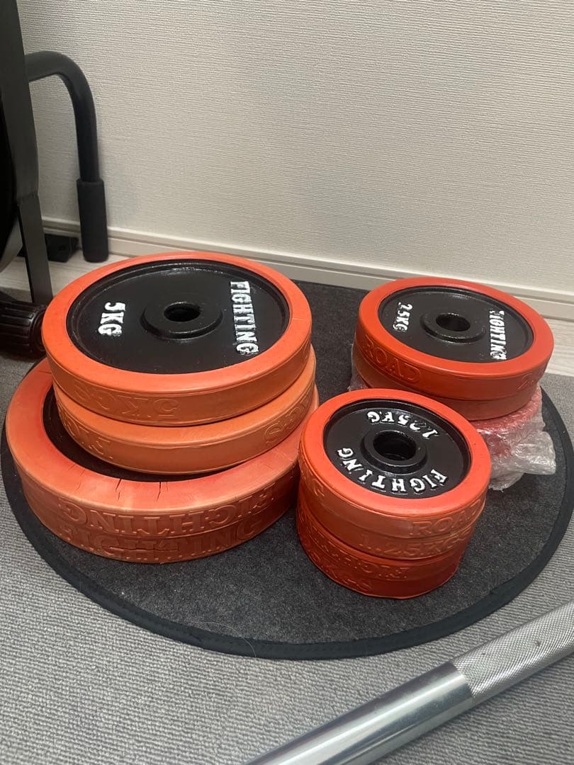 ファイティングロードダンベルプレート40kg分