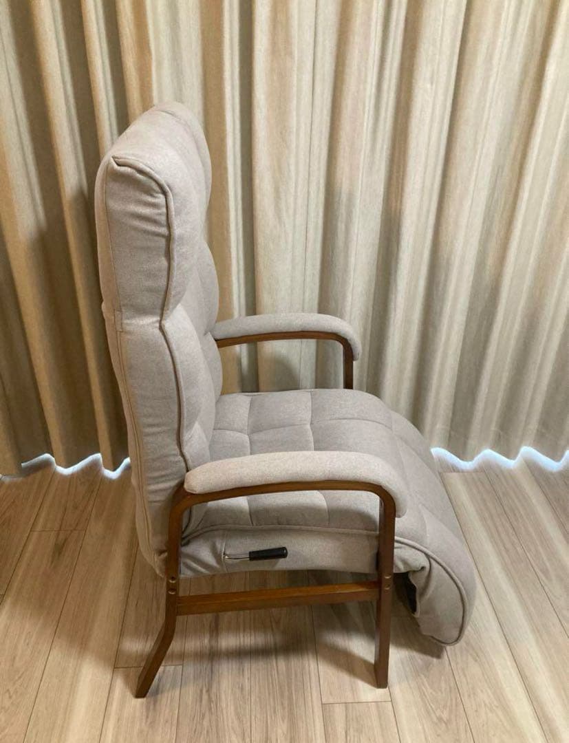 SUWALABO 高座椅子 2744通りリクライニングチェア オットマン一体型