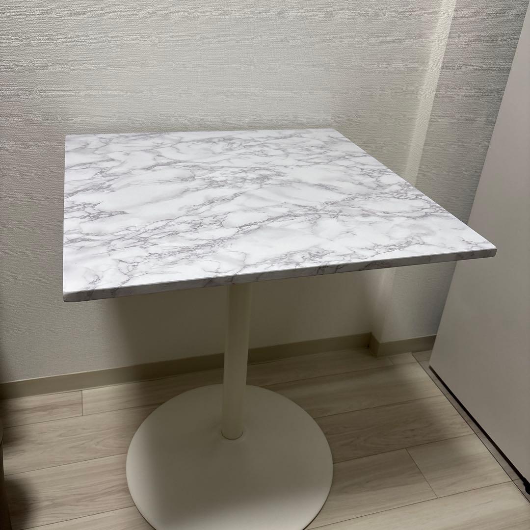 大理石模様 ダイニングテーブル