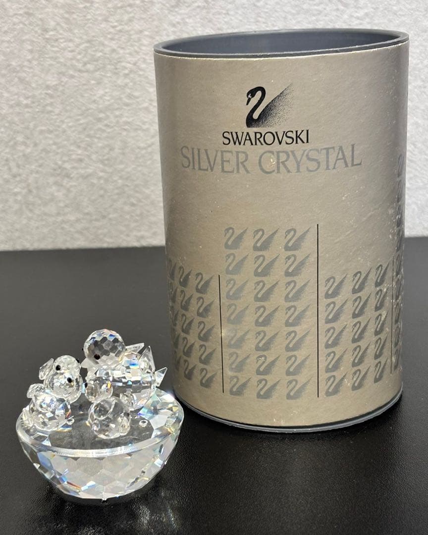 スワロフスキー Swarovski クリスタルひよこ置物