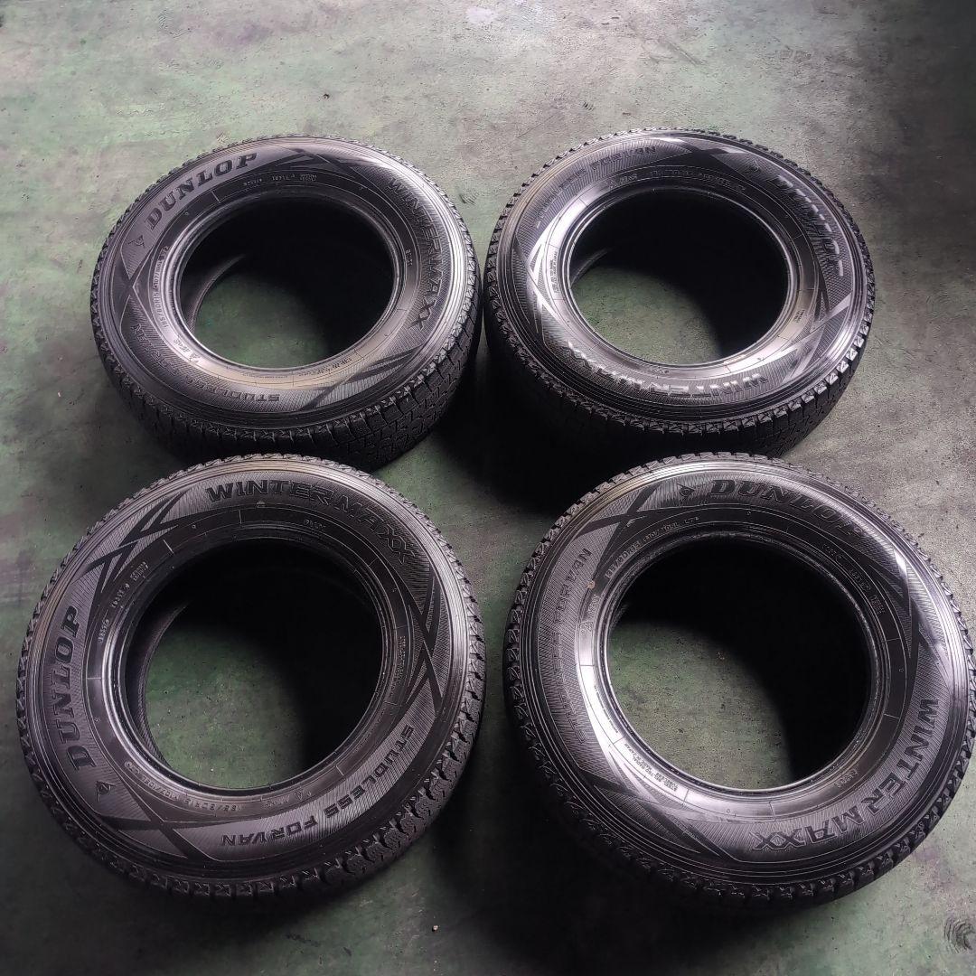 【帝塚山】DUNLOP スタッドレス195/80R15 WINTERMAX