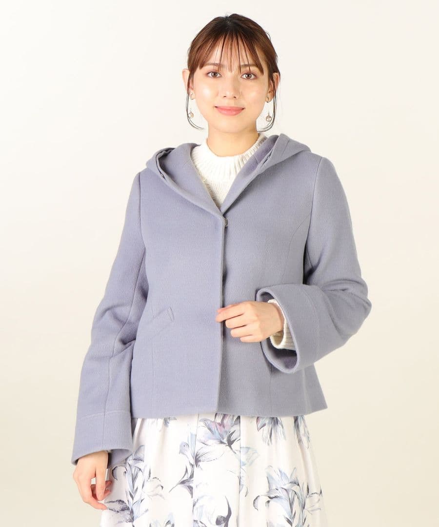 新品レッセパッセ♡フードファーショートコート