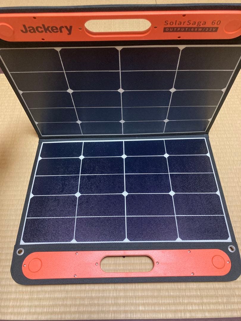 美品　Jackery　ジャクリ　SolarSaga 60　ソーラーサガ　60
