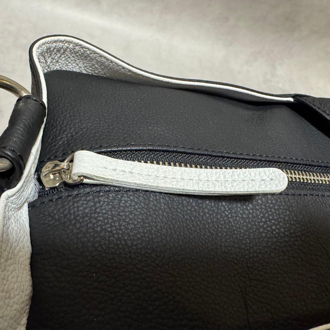 希少 未使用級 カワカワ kawa-kawa ボストンバッグ 2way 大容量