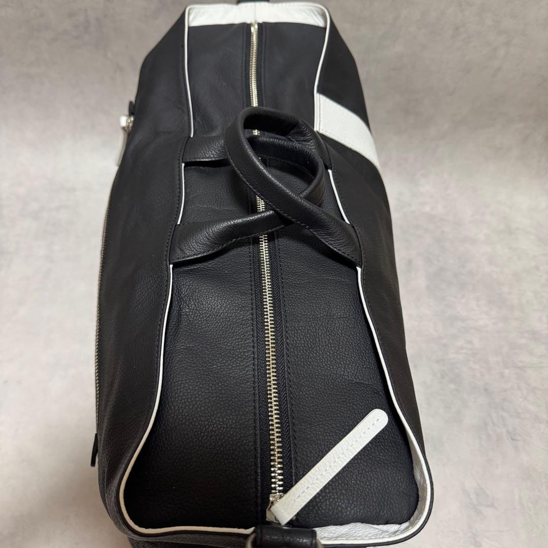 希少 未使用級 カワカワ kawa-kawa ボストンバッグ 2way 大容量