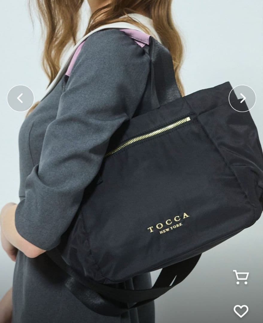 ひなこ様　TOCCA トッカ NUOTO NYLON TOTE トート