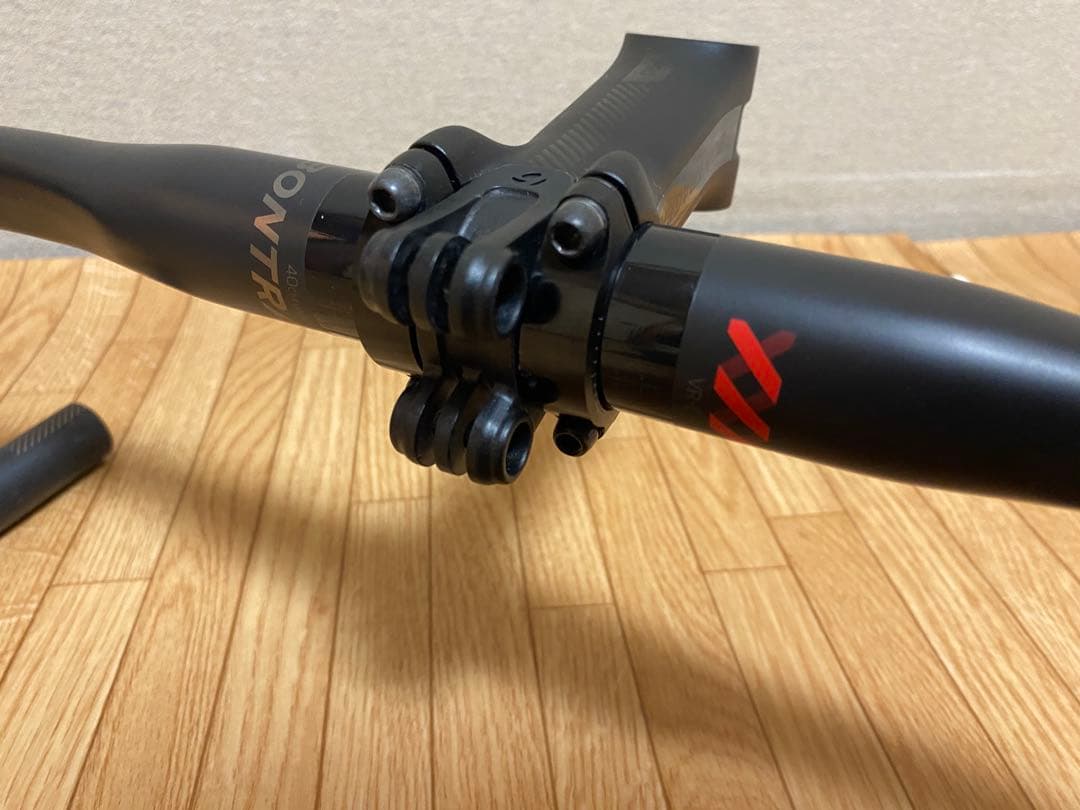 【美品】ボントレガーXXX VR-C カーボンハンドル ➕ PRO ステムセット