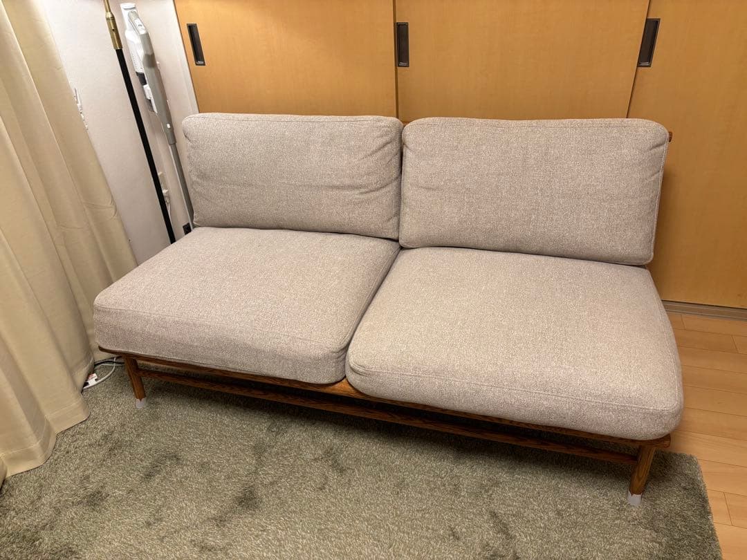 【しろくまさん専用】モモナチュラル クラウドソファ