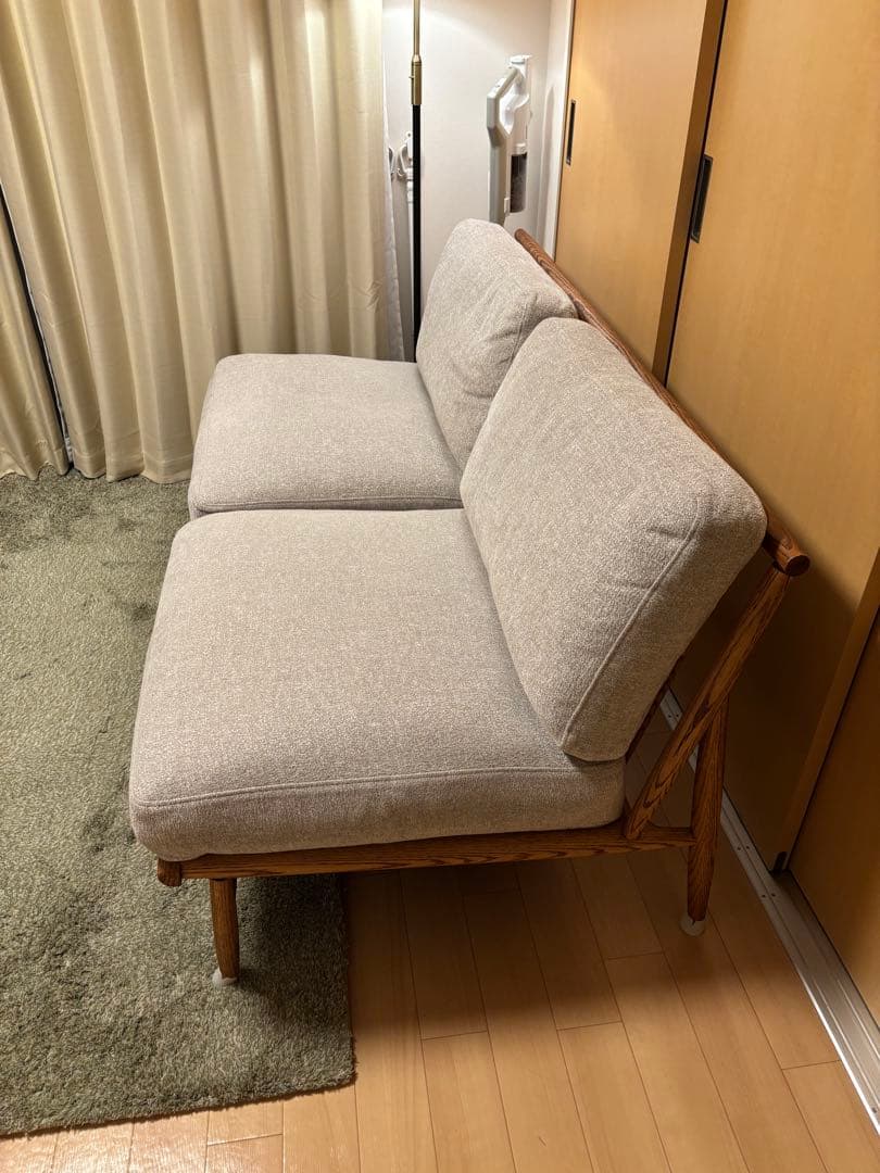 【しろくまさん専用】モモナチュラル クラウドソファ