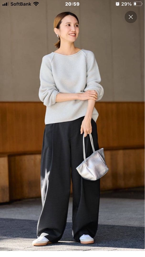 フレームワーク　タックカーブバックゴムパンツ美品！