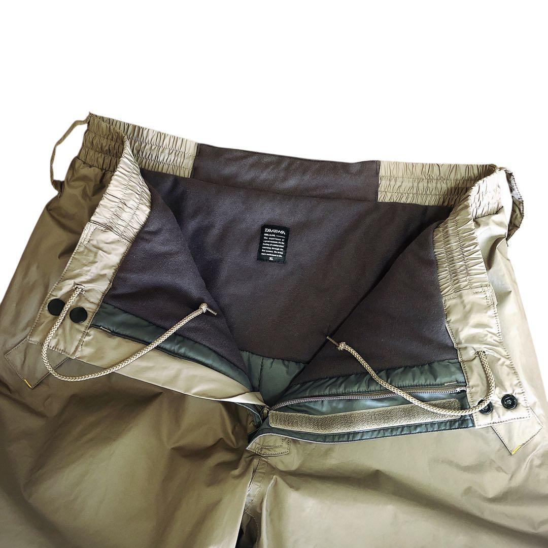 美品 ダイワ レインマックス DW-3507 セットアップ レインウェア XL