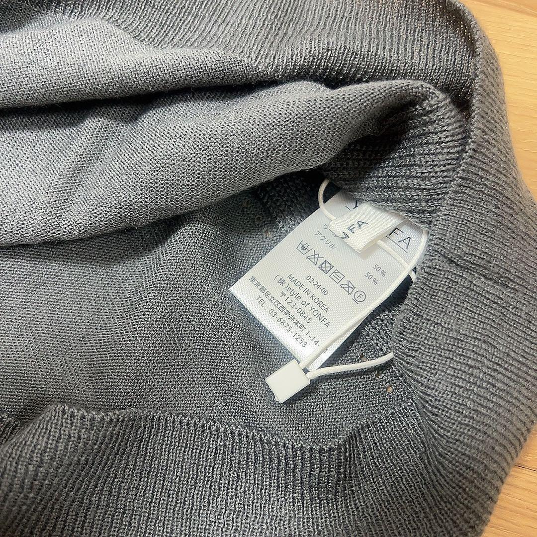 YONFAフラッシータートルニット　美品