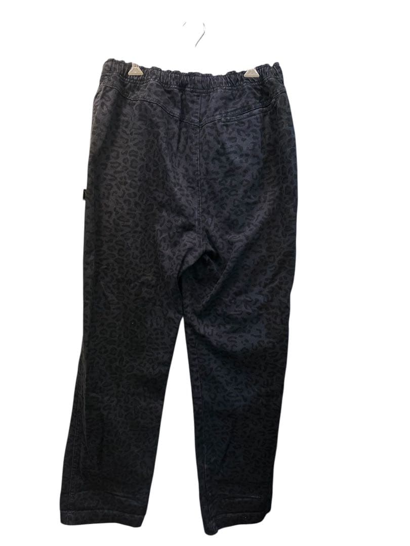 STUSSY LEOPARD BEACH PANT INK BLUE Mサイズ