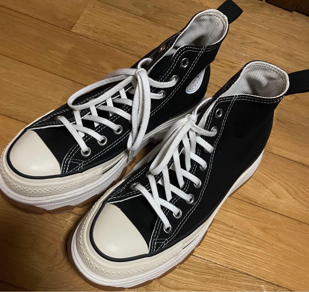 コンバース オールスター (R)トレックウエーブHI 25.5 厚底 スニーカー