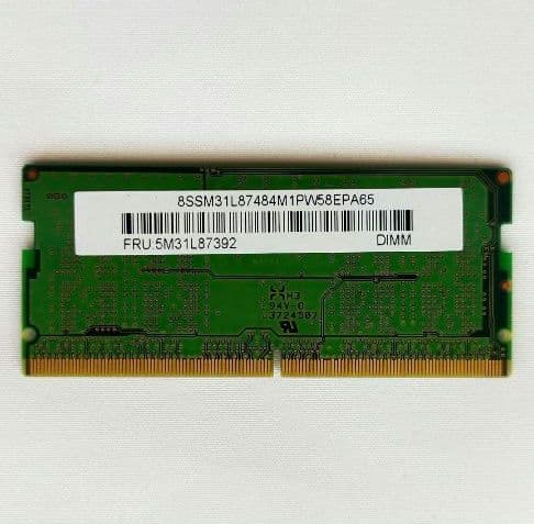 Micron DDR5-5600 8GB SO-DIMM ノートPC用メモリ1枚