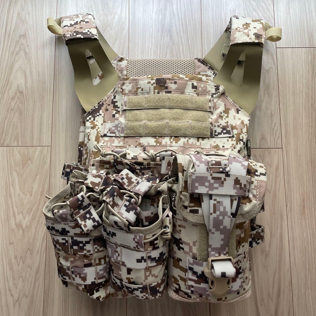 プレートキャリア US. JPCベスト[AOR1] サバイバルゲーム