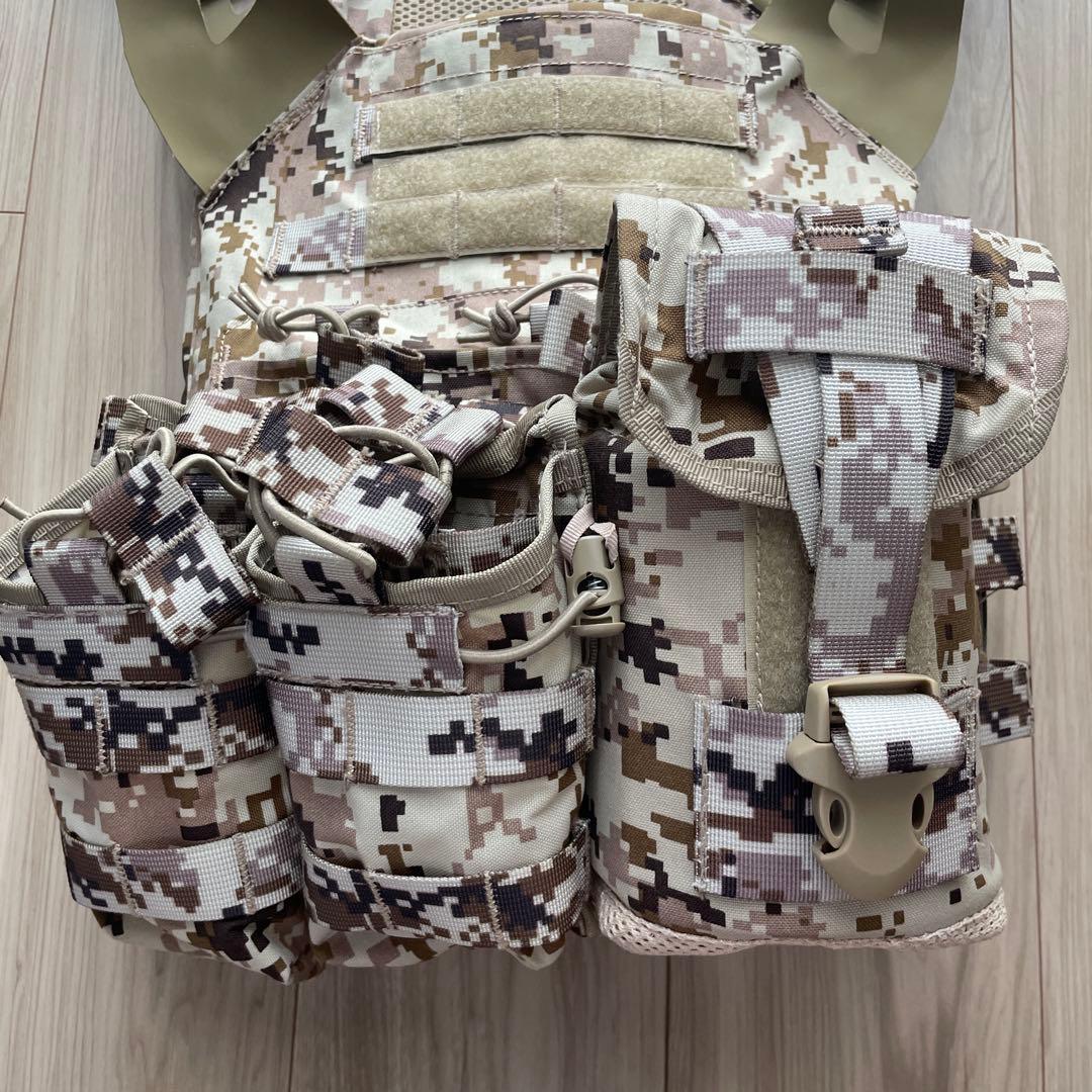 プレートキャリア US. JPCベスト[AOR1] サバイバルゲーム