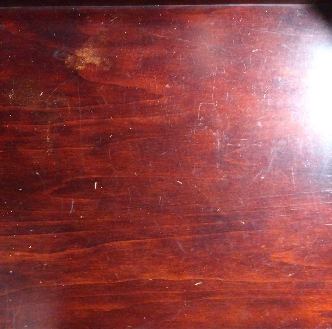 カリモク オールドカリモク 電話台 ファックス台 キャビネット