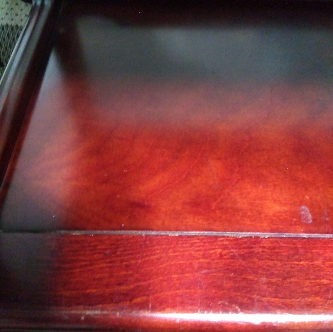 カリモク オールドカリモク 電話台 ファックス台 キャビネット