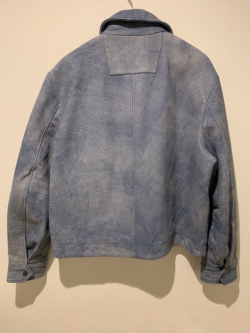 美品　ZARA 本革バッファローレザージャケット