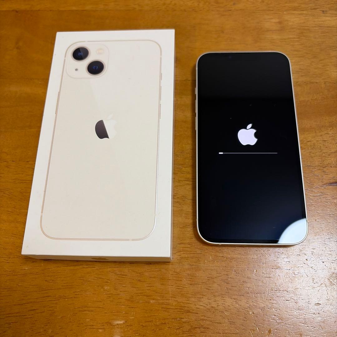 Apple iPhone 13 本体 充電ケーブル付き