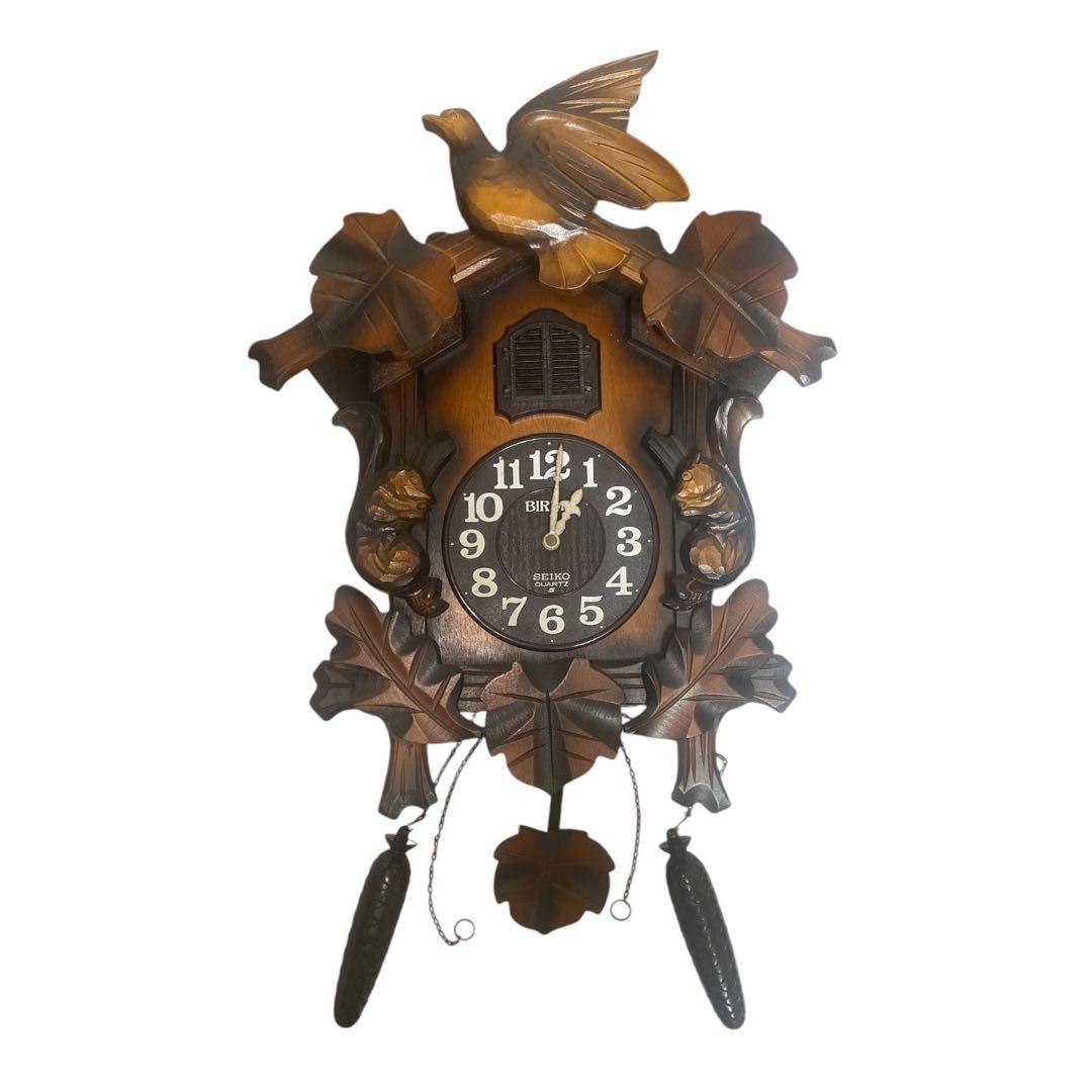 SEIKO BIRDIE PB314B 掛時計 鳩時計 クオーツクロック