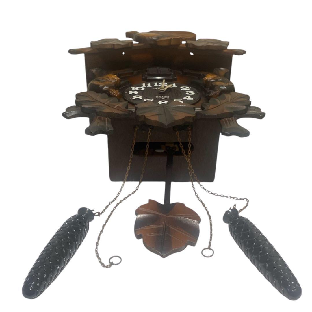 SEIKO BIRDIE PB314B 掛時計 鳩時計 クオーツクロック