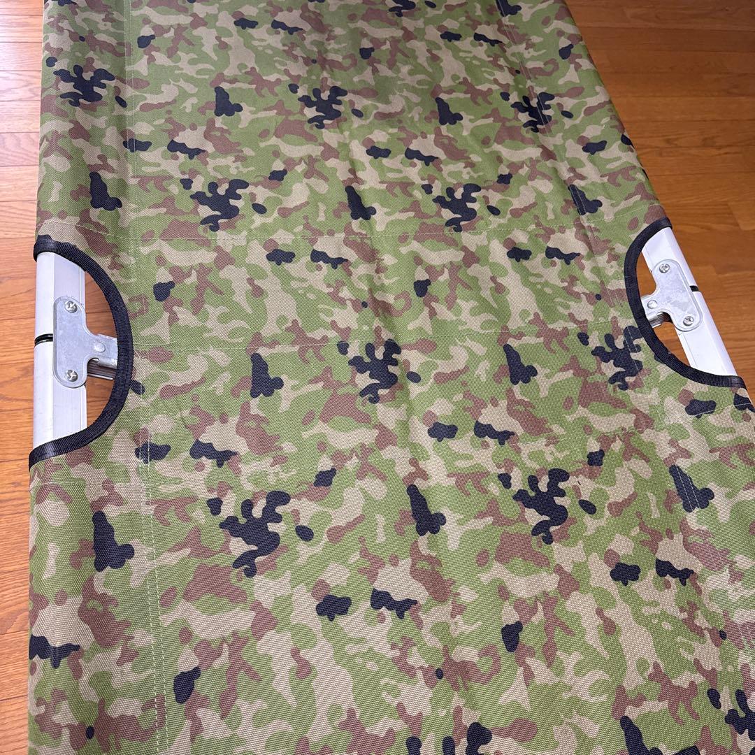 自衛隊　GIベッド&マットセット　迷彩 折り畳みベッド