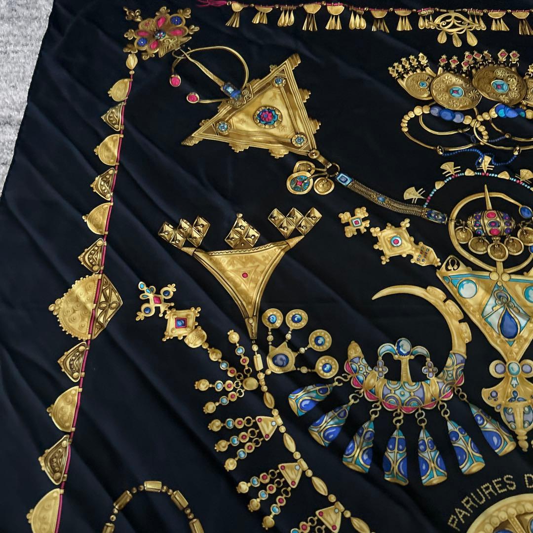 HERMÈS エルメス　パリュール・デ・サーブル スカーフ