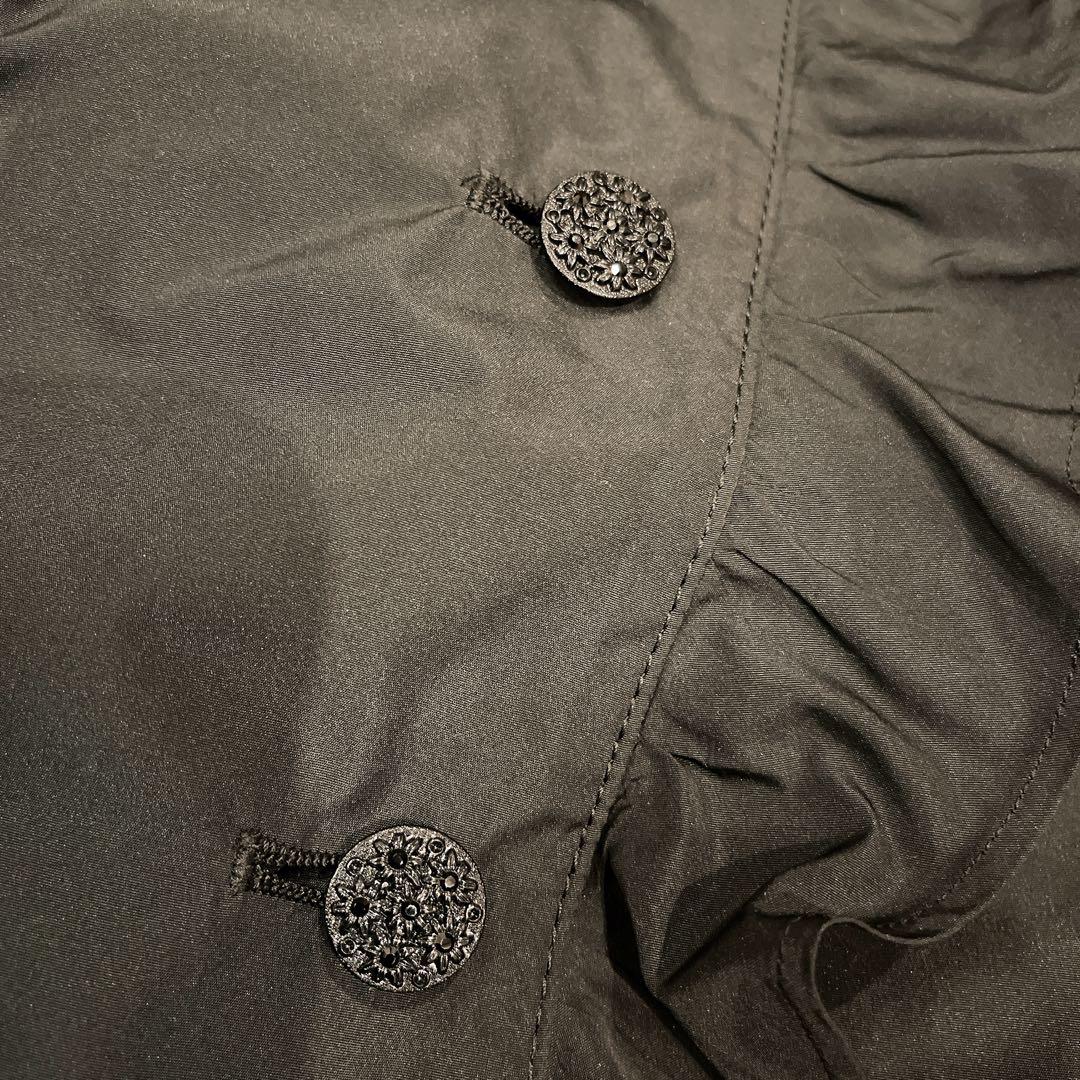 ❤️Import Roosa alba プリーツ ロングコート ブラック46