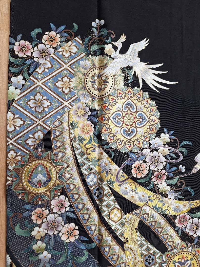 着物リメイクワンピース3697