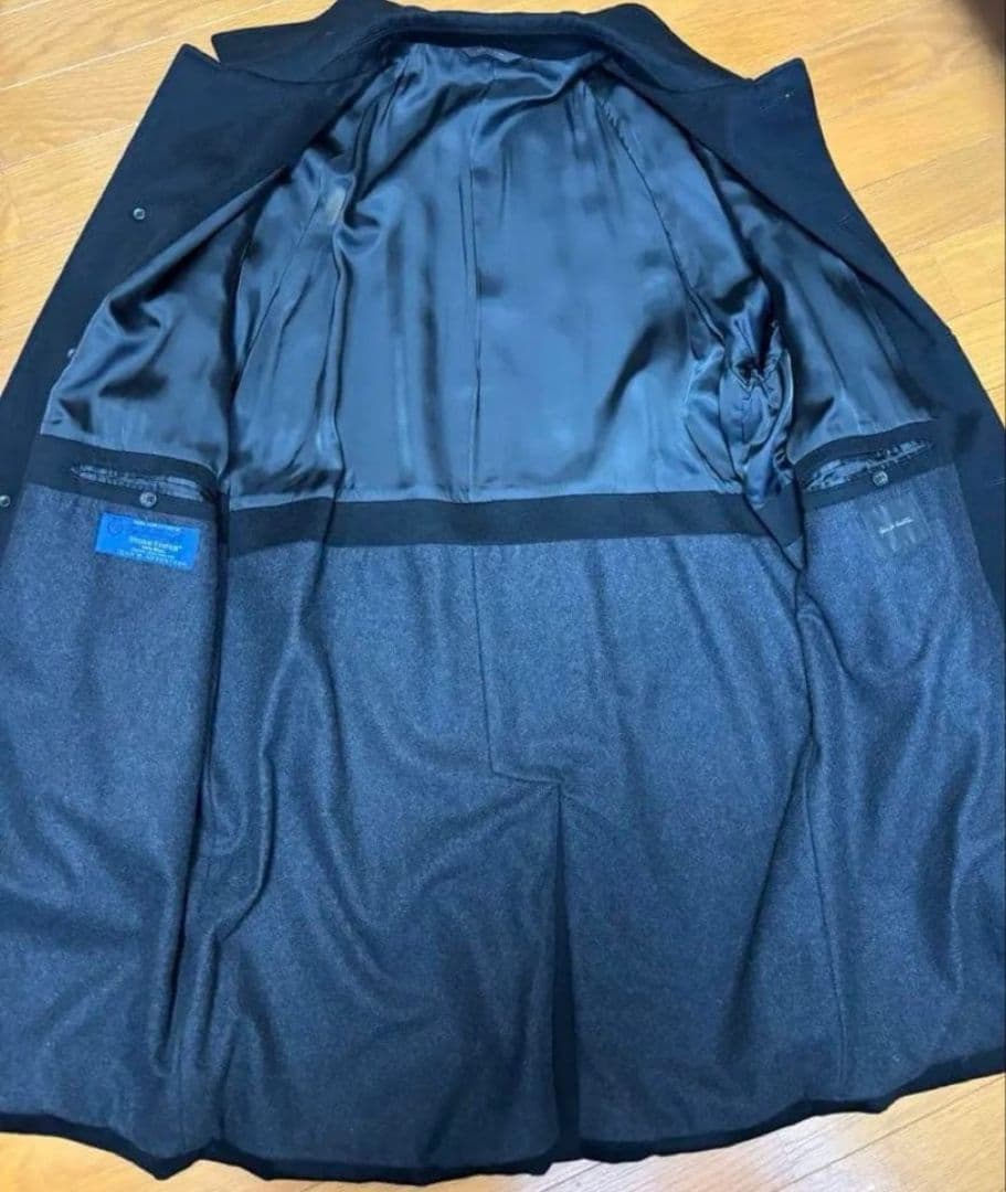 ロロピアーナ メンズ42L ビジネスブラック コート