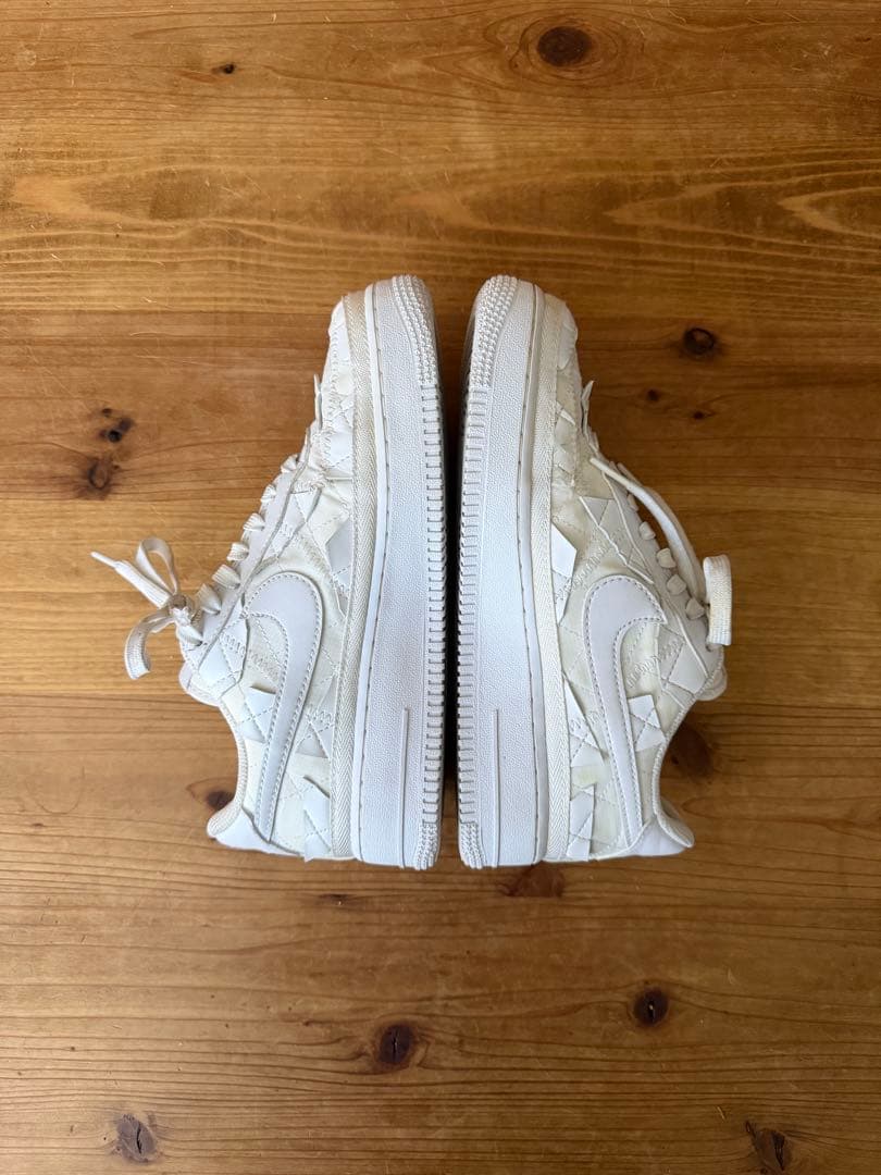 ナイキ エアフォース1 × ビリーアイリッシュ ホワイト 24.5 cm