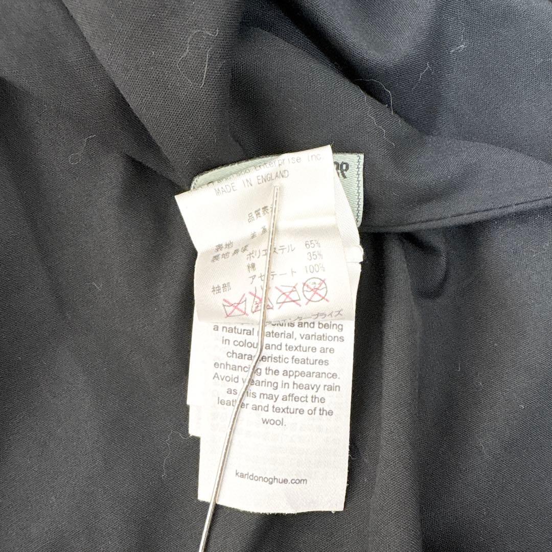 カールドノヒュー リトルニューヨーク レザートレンチコート 羊革 ベルト XS