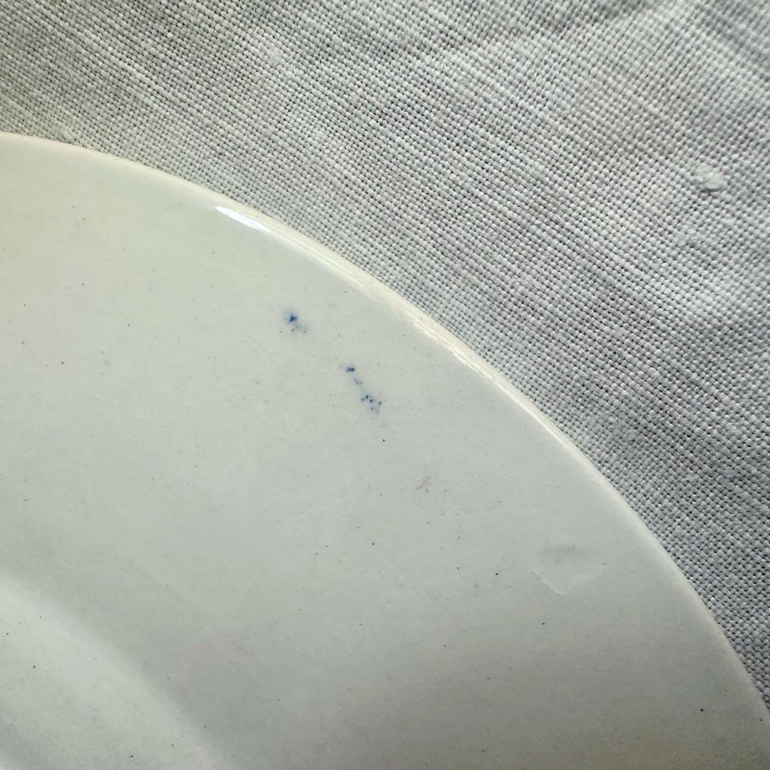 クレイユエモントロー レリーフ デザートプレート