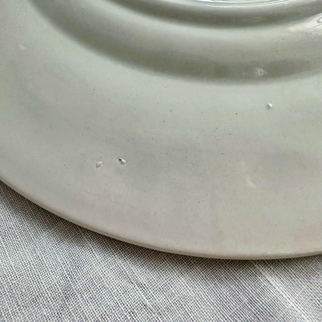 クレイユエモントロー レリーフ デザートプレート