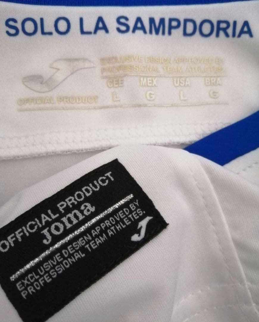 【正規品】サンプドリア　クアリャレッラ　ユニフォーム