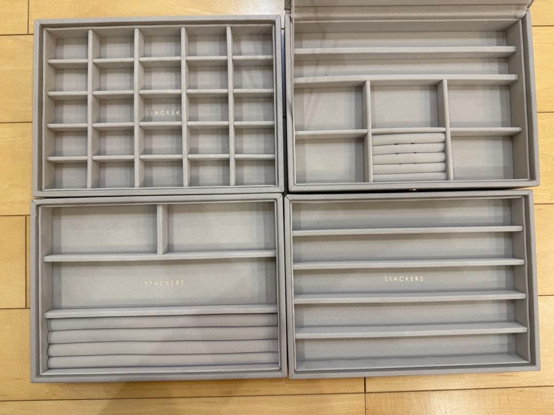 STACKER スタッカーズ クラシック ジュエリー アクセサリーボックス 4点