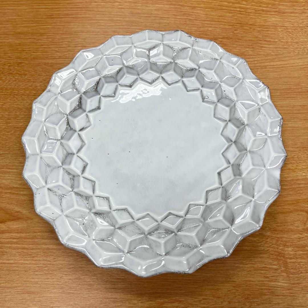 Astier de Villatte キューブスープ皿　23㎝