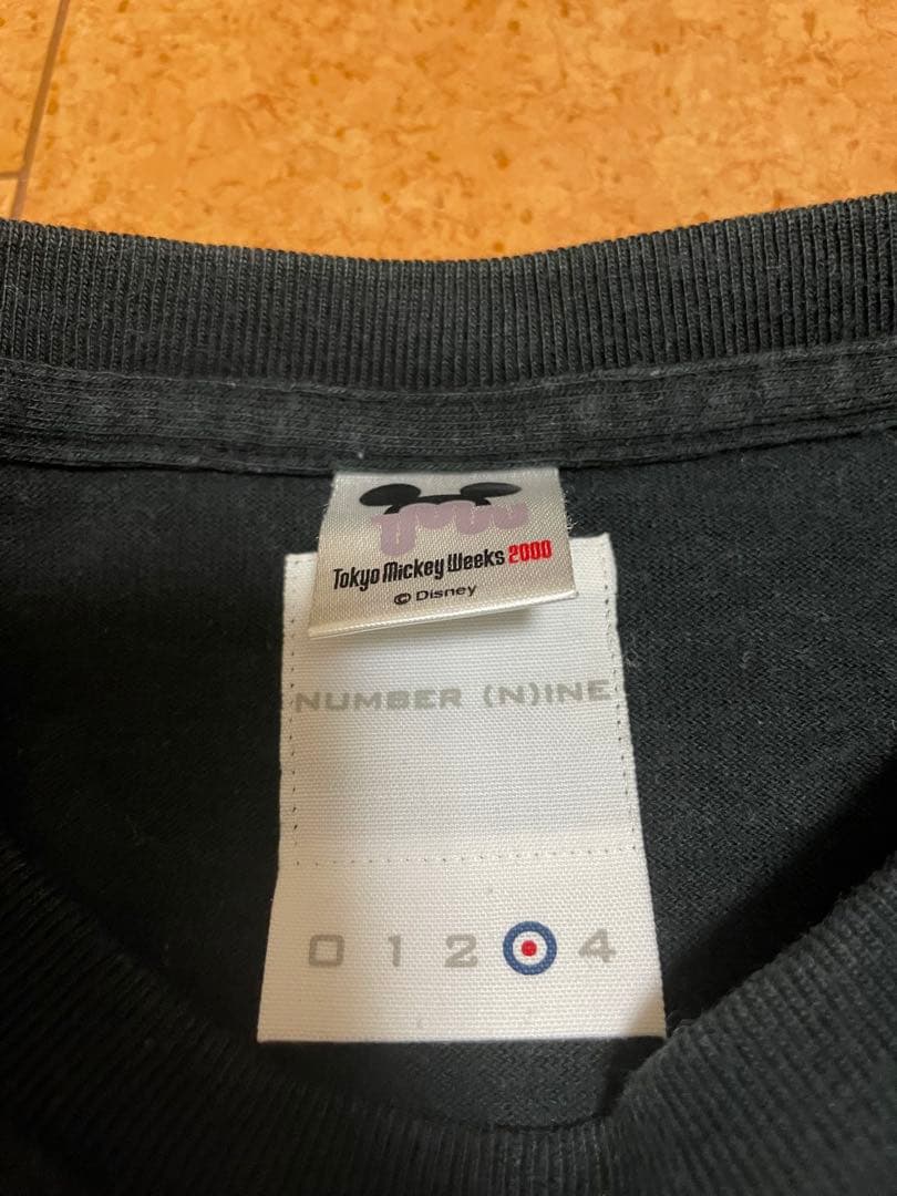 NUMBER (NINE) ミッキーマウス Tシャツ　本人期