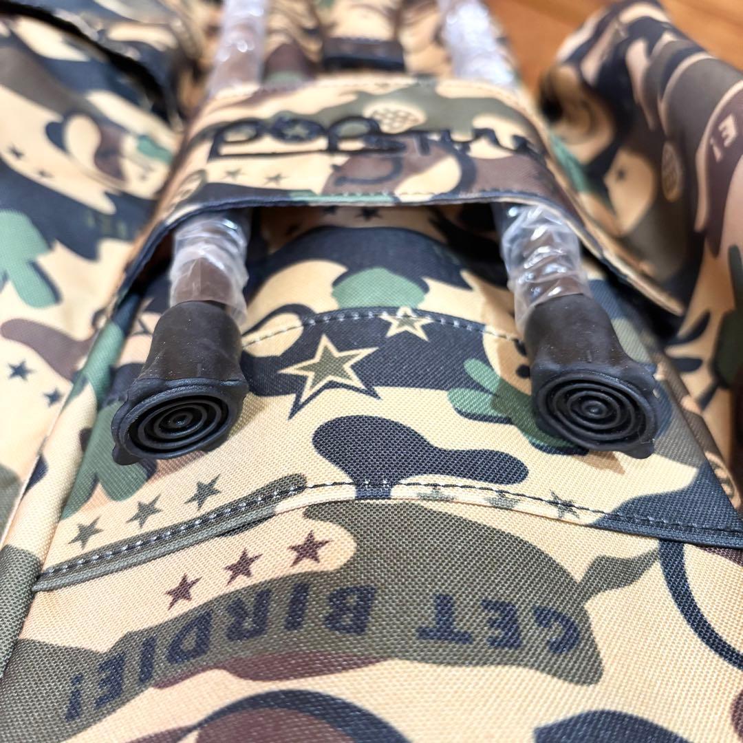 WINWIN STYLE GET BIRDIE! CAMO スタンドバッグ