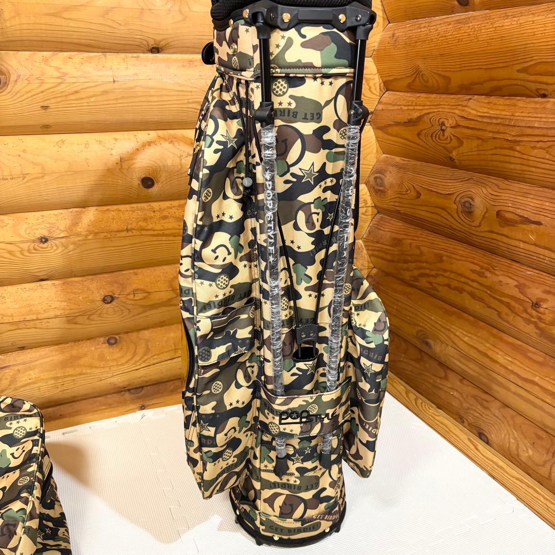 WINWIN STYLE GET BIRDIE! CAMO スタンドバッグ