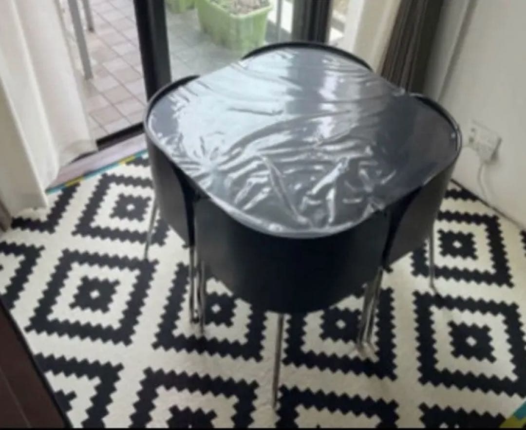 【超レア限定セール‼️】IKEA FUSIONオシャレなテーブル4脚セット単品‼️