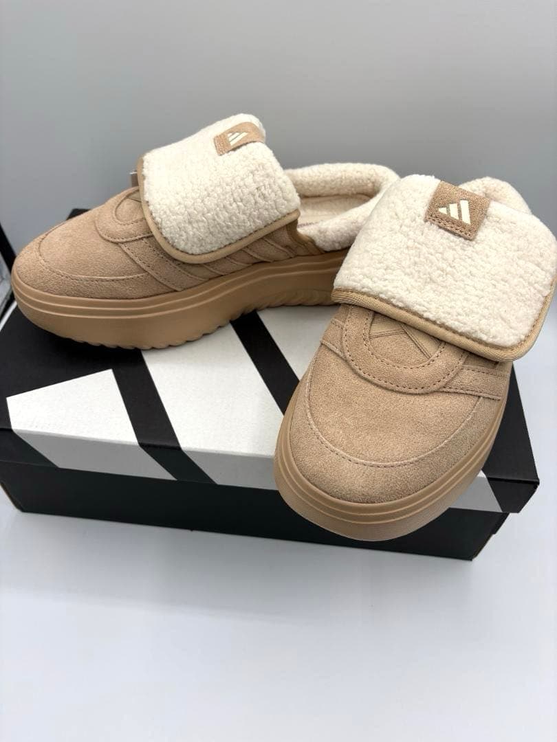 日本未発売 アディダス グランドコート ミュール サンド　23.5cm