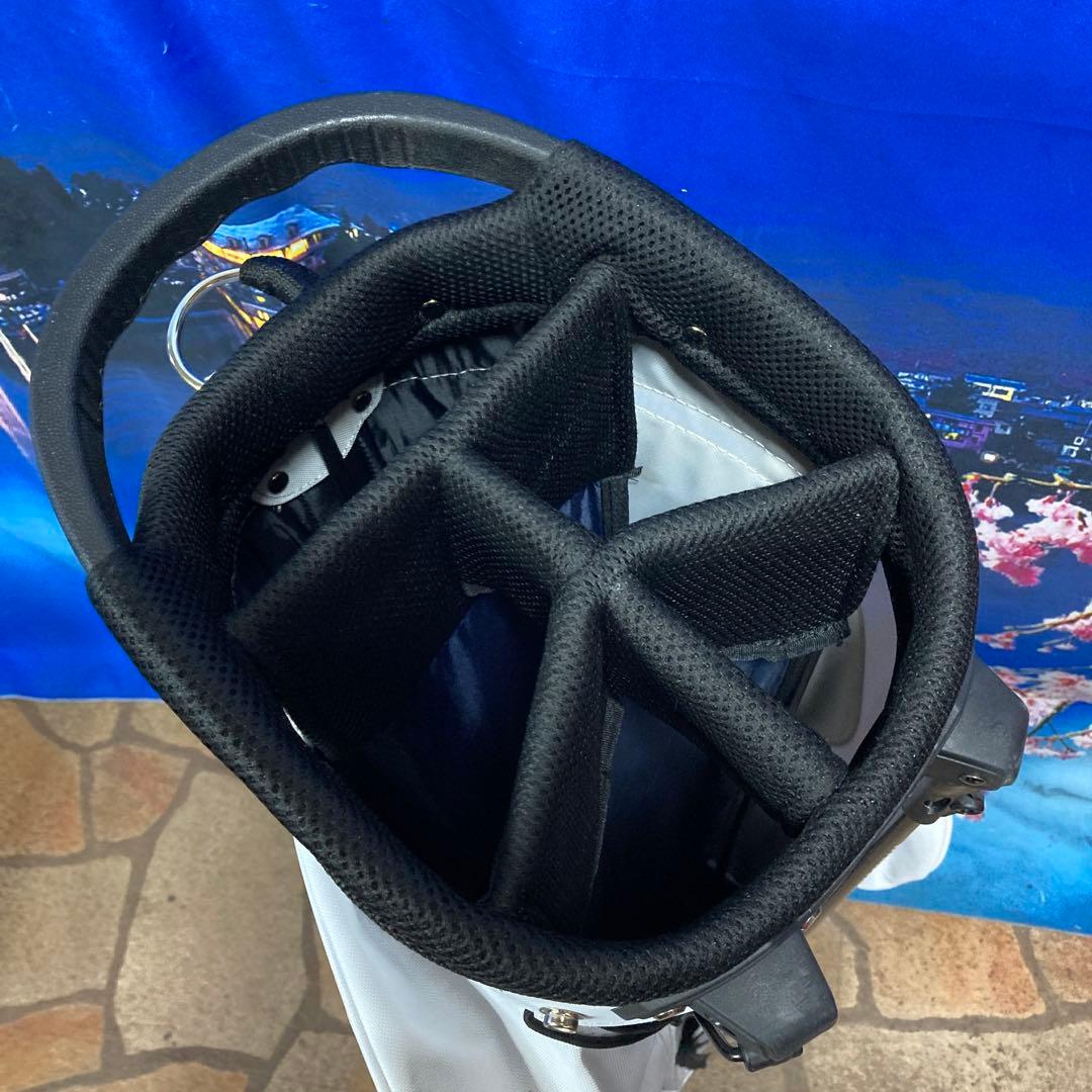 寶BU-1086 JACK BUNNY スタンド式 キャディバッグ ホワイト