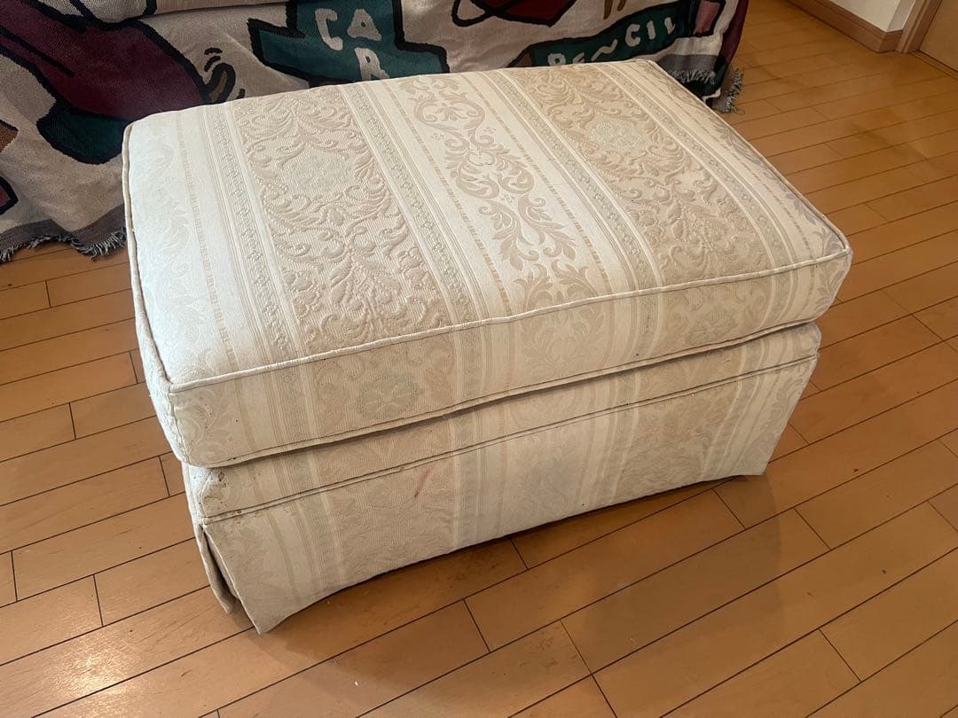 Ethan Allen イーセンアーレン オットマン　引き取り限定