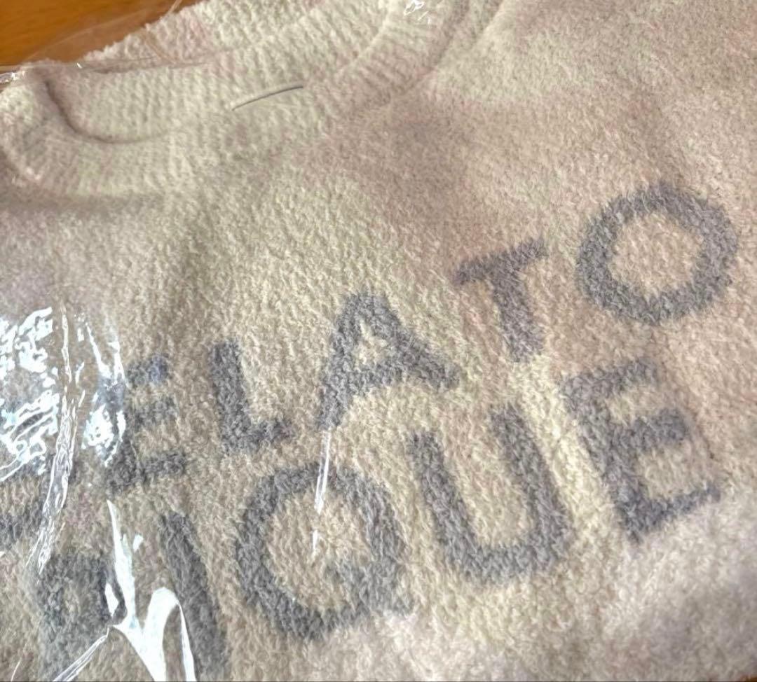 新品♡ジェラートピケ♡モチーフジャガードプルオーバー　ビションフリーゼ　今季