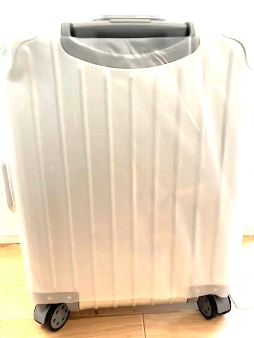 ラスト1点【lanbao】スーツケースアルミTSAロックSサイズ45Lシルバー